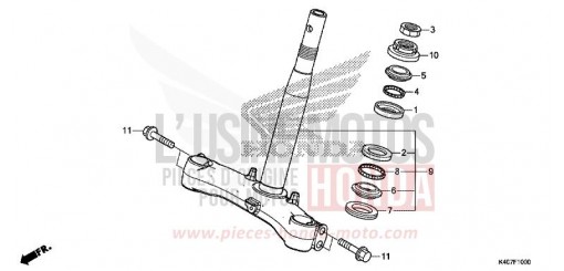 TIGE DE DIRECTION NSS125ADH de 2017